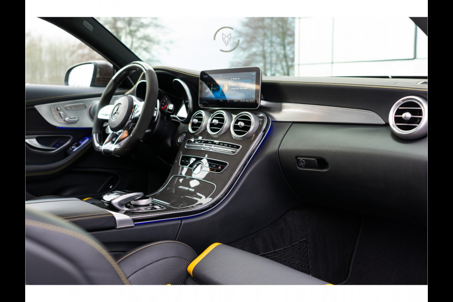 Mercedes-Benz C-Klasse Coupé AMG 63 S Ceramic|Matte lak|Aerodynamica|Full Carbon|Performance stoelen|Burmester|BTW