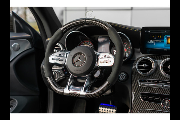 Mercedes-Benz C-Klasse Coupé AMG 63 S Ceramic|Matte lak|Aerodynamica|Full Carbon|Performance stoelen|Burmester|BTW