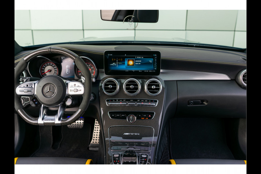 Mercedes-Benz C-Klasse Coupé AMG 63 S Ceramic|Matte lak|Aerodynamica|Full Carbon|Performance stoelen|Burmester|BTW
