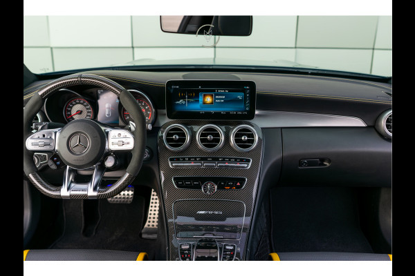 Mercedes-Benz C-Klasse Coupé AMG 63 S Ceramic|Matte lak|Aerodynamica|Full Carbon|Performance stoelen|Burmester|BTW