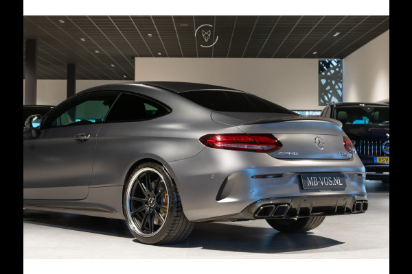 Mercedes-Benz C-Klasse Coupé AMG 63 S Ceramic|Matte lak|Aerodynamica|Full Carbon|Performance stoelen|Burmester|BTW