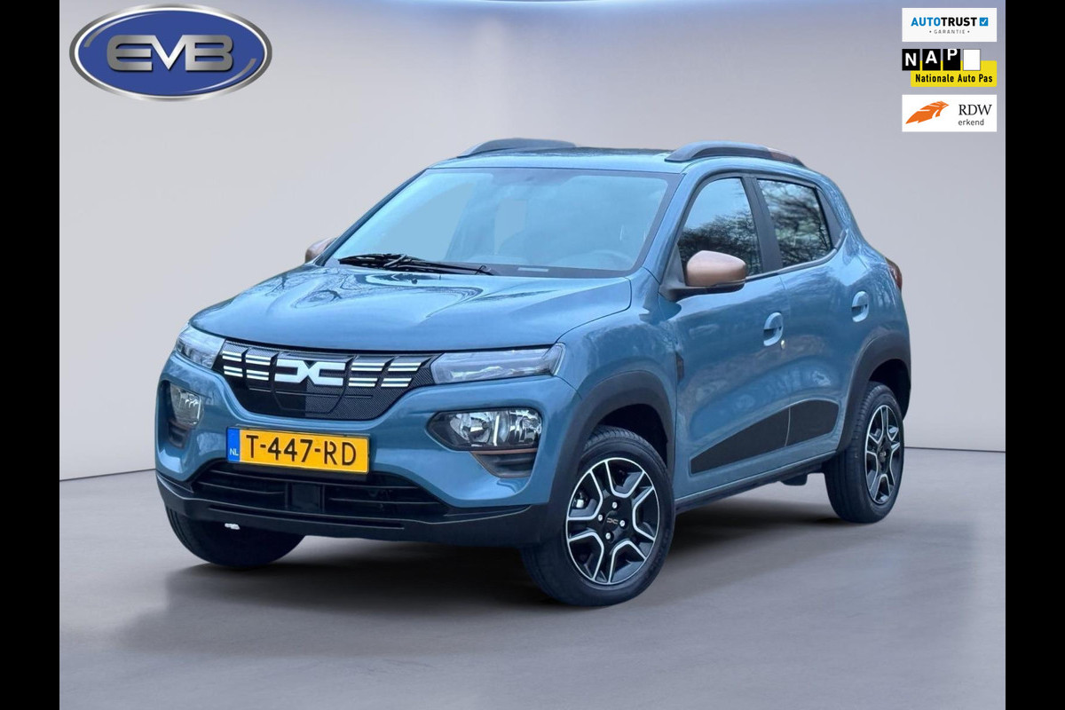 Dacia Spring Extreme 27 kWh, lederen interieur, navigatie, achteruitrijcamera, led verlichting, lmv, NL auto met nap