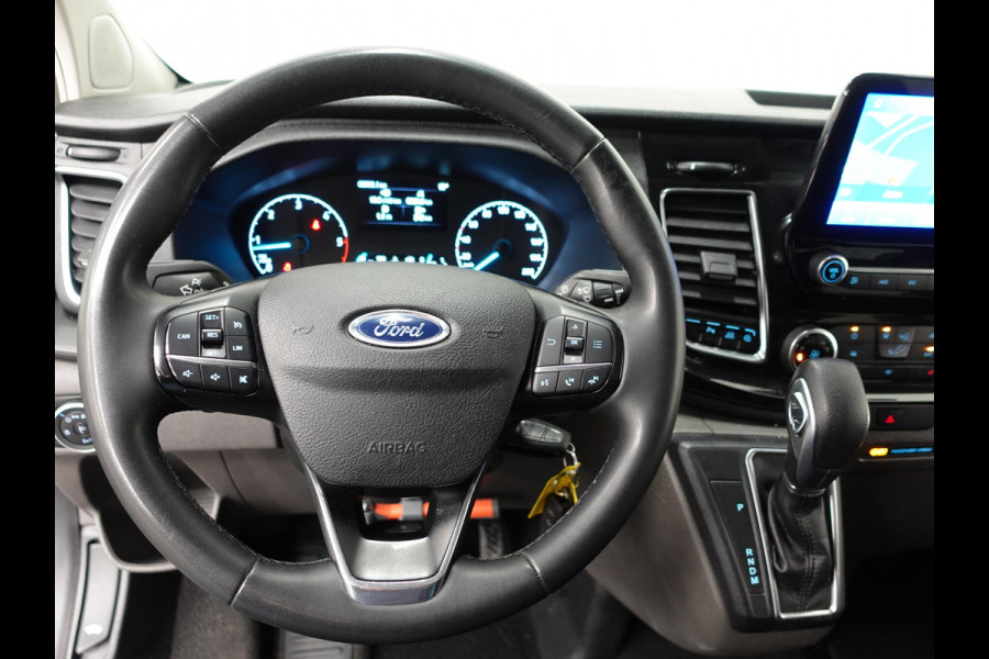 Ford Transit Custom 130pk Automaat L2H1 Limited Raptor Edition Dubbele Cabine | 2x Schuifdeur | Navigatie | Airco | Cruise control | Trekhaak | Parkeersensoren