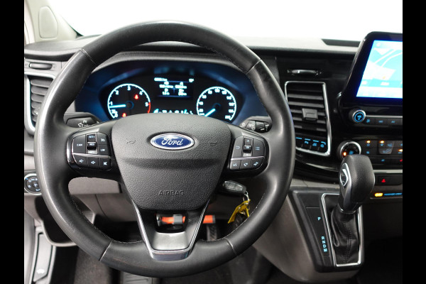 Ford Transit Custom 130pk Automaat L2H1 Limited Raptor Edition Dubbele Cabine | 2x Schuifdeur | Navigatie | Airco | Cruise control | Trekhaak | Parkeersensoren