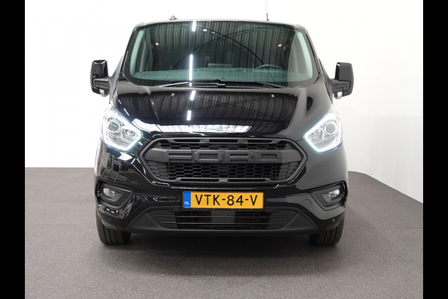Ford Transit Custom 130pk Automaat L2H1 Limited Raptor Edition Dubbele Cabine | 2x Schuifdeur | Navigatie | Airco | Cruise control | Trekhaak | Parkeersensoren