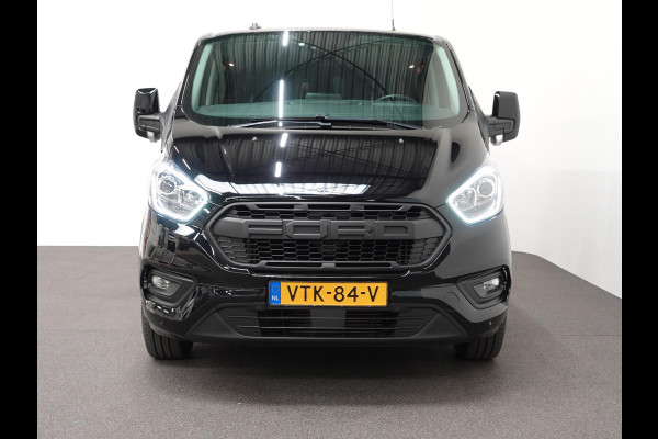 Ford Transit Custom 130pk Automaat L2H1 Limited Raptor Edition Dubbele Cabine | 2x Schuifdeur | Navigatie | Airco | Cruise control | Trekhaak | Parkeersensoren