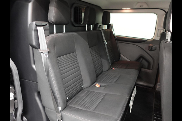 Ford Transit Custom 130pk Automaat L2H1 Limited Raptor Edition Dubbele Cabine | 2x Schuifdeur | Navigatie | Airco | Cruise control | Trekhaak | Parkeersensoren
