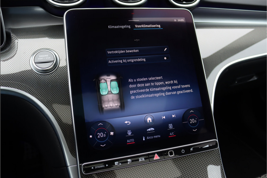 Mercedes-Benz C-Klasse Estate 300 e AMG Line Aut9 | Distronic | Trekhaak | Panoramadak | Verwarmd Stuurwiel | Keyless Go | Surround Camera | High Perf. LED |