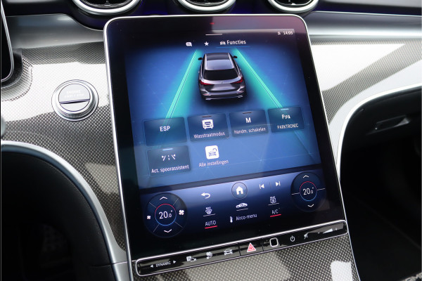 Mercedes-Benz C-Klasse Estate 300 e AMG Line Aut9 | Distronic | Trekhaak | Panoramadak | Verwarmd Stuurwiel | Keyless Go | Surround Camera | High Perf. LED |