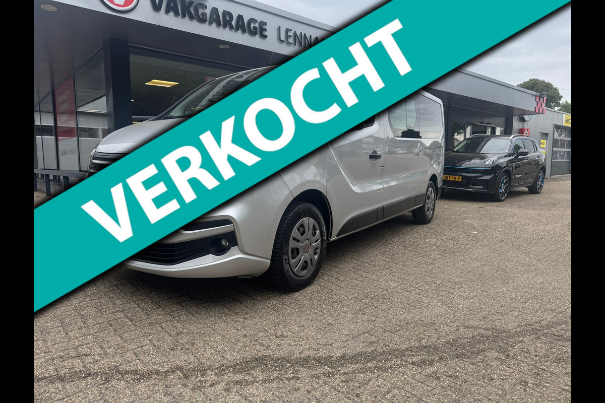 Fiat Talento 1.6 MJ L2H1 Dubbele Cabine, airco, navi, camera,