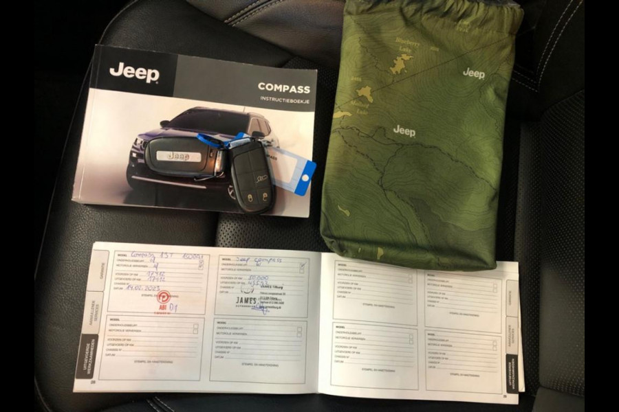 Jeep Compass 1.3T S - Automaat - Pano/schuifdak - Leder - Winterpakket - Org.NL