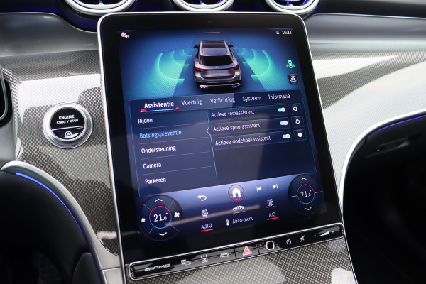 Mercedes-Benz GLC AMG 43 4MATIC+ Premium Aut9 | AMG Drive Unit | Distronic+ | Trekhaak | Memory | Digital Light | Panoramadak | Standkachel | Keyless Go | Surround Camera | Stoelverwarming Achter |