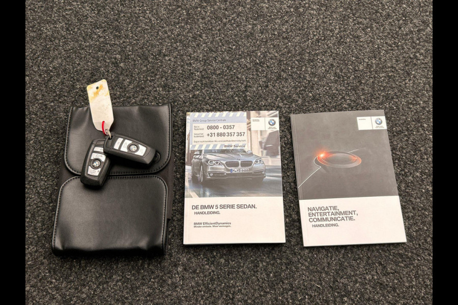 BMW 5 Serie 520i M Sport Edition Origineel NL Pano/dak Leder Stoelverwarming