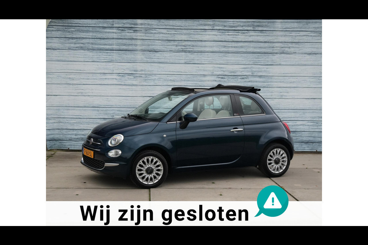 Fiat 500 1.2 Lounge Carplay Dab+ Radio Airco Navi Elek Ramen