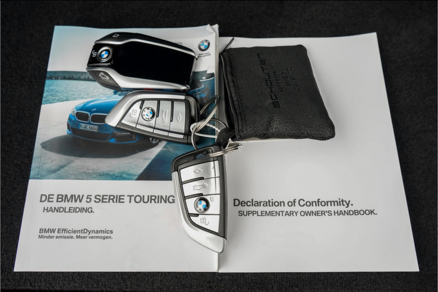 BMW 5 Serie Touring 530i High Ex M-Sport Pano HUD Camera Memory Seats