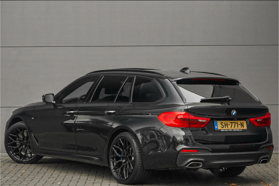 BMW 5 Serie Touring 530i High Ex M-Sport Pano HUD Camera Memory Seats