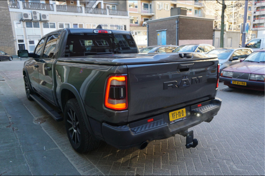 Dodge Ram 1500 5.7 V8 4x4 Crew Cab Rebel Sport Off-Road | Black Line | Luchtvering | Panoramadak | Groot Navi | Apple CarPlay | Keyless | 20inch | Harman Kardon | Full LED | LPG onderbouw | excl BTW