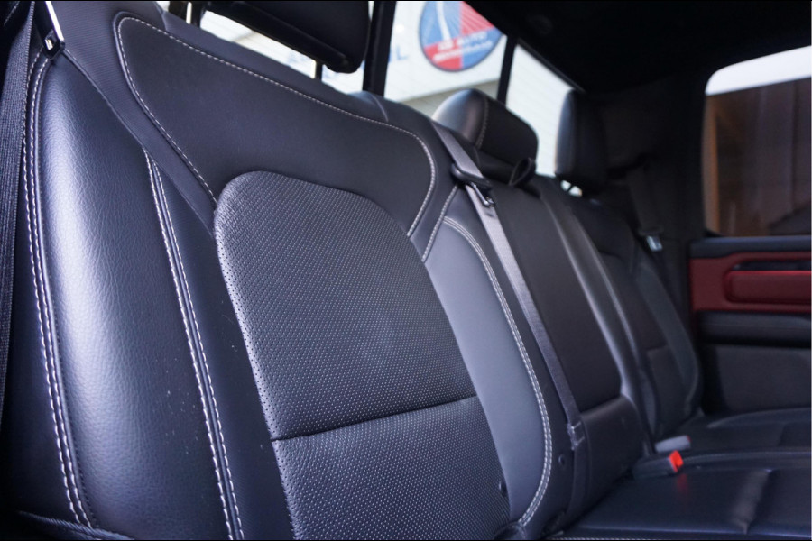 Dodge Ram 1500 5.7 V8 4x4 Crew Cab Rebel Sport Off-Road | Black Line | Luchtvering | Panoramadak | Groot Navi | Apple CarPlay | Keyless | 20inch | Harman Kardon | Full LED | LPG onderbouw | excl BTW