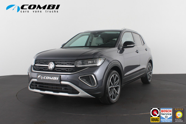 Volkswagen T-Cross 1.0 TSI Style Business Premium Automaat/Camera/IQ-LED/18inch/Luxe interieur/Adapt.cruise/Smoky Gray Metallic kleur