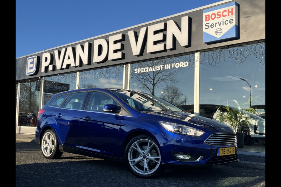 Ford FOCUS Wagon 1.5 EcoBoost Titanium 150pk/110kW 6-bak | Trekhaak | 18'' | Bi-Xenon |