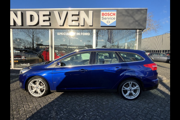 Ford FOCUS Wagon 1.5 EcoBoost Titanium 150pk/110kW 6-bak | Trekhaak | 18'' | Bi-Xenon |