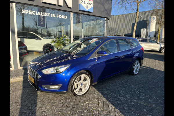 Ford FOCUS Wagon 1.5 EcoBoost Titanium 150pk/110kW 6-bak | Trekhaak | 18'' | Bi-Xenon |