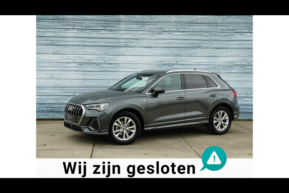Audi Q3 35 TFSI S-Line Sport Trekhaak Carplay Leer Xenon Pdc