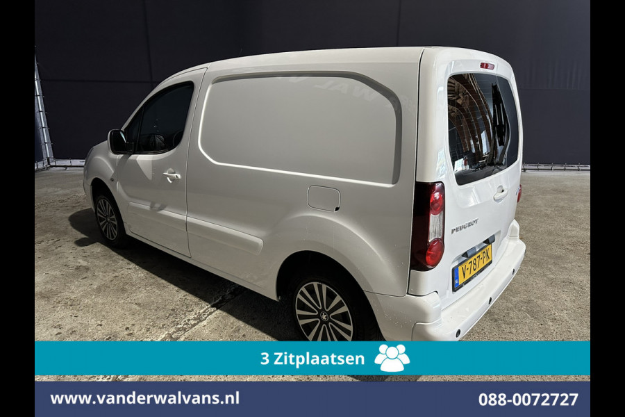 Peugeot Partner 1.6 BlueHDi L1H1 Euro6 Airco | 3-Zits | Navigatie | Apple Carplay | Cruisecontrol Parkeersensoren, zijdeur, bijrijdersbank