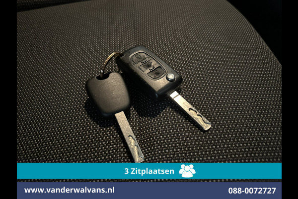 Peugeot Partner 1.6 BlueHDi L1H1 Euro6 Airco | 3-Zits | Navigatie | Apple Carplay | Cruisecontrol Parkeersensoren, zijdeur, bijrijdersbank