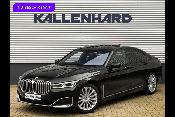 BMW 7 Serie 730d - Active Steering - Dak - Standkachel - Stoelventilatie + Massage - Nappa Leder