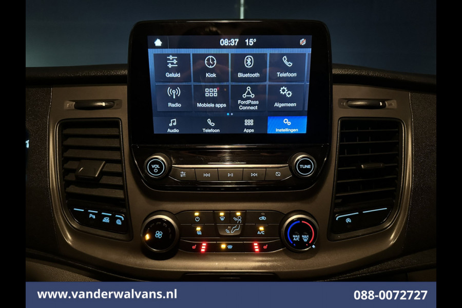 Ford Transit Custom 2.0 TDCI 131pk L2H1 Euro6 Airco | LED | Apple Carplay | Cruisecontrol | 2800kg Trekhaak Parkeersensoren, Stoelverwarming, Verwarmde voorruit, Bijrijdersbank
