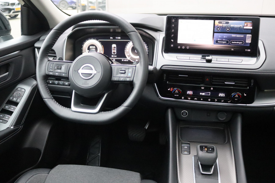Nissan QASHQAI 1.3DIG-T MHEV 158PK Automaat N-Connecta Panoramadak/Winter-pack/Elektr.-klep/Head-Up/Adapt.-cruise