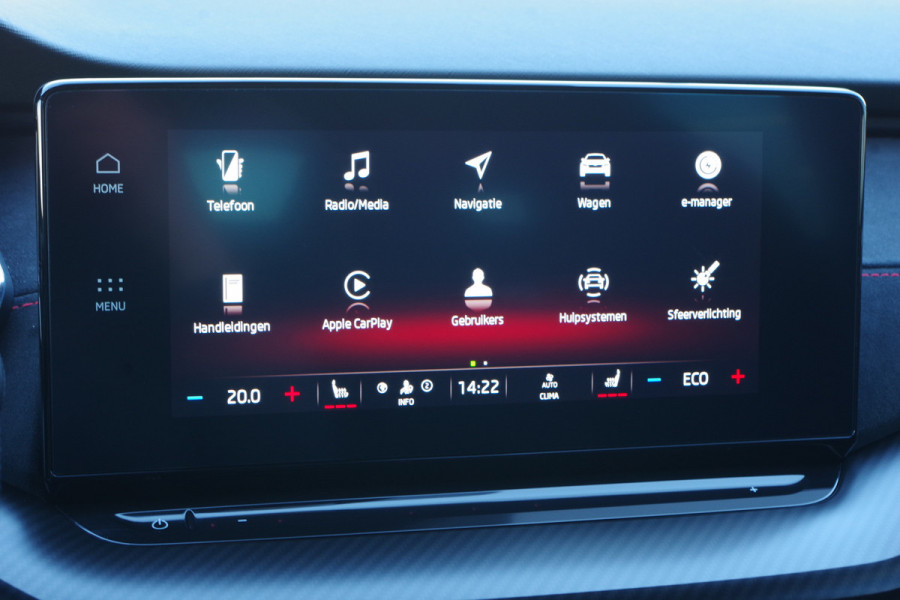 Škoda Octavia Combi 1.4 TSI RS 245 PK iV PHEV BNS, Winterpakket, 4 x Stoelverwarming, Camera