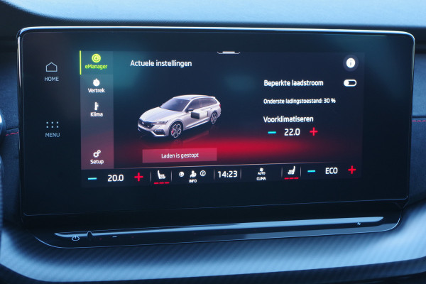 Škoda Octavia Combi 1.4 TSI RS 245 PK iV PHEV BNS, Winterpakket, 4 x Stoelverwarming, Camera