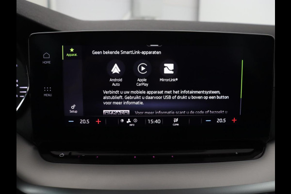 Škoda Octavia 1.0 e-TSI Sport | Trekhaak | Carplay | Navigatie | Sportstoelen | Sfeerverlichting | Full LED | Parkeerhulp | Climate control | Verwarmde voorruit