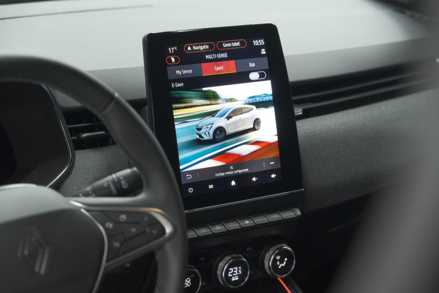 Renault Clio 1.6 E-Tech Full Hybrid 145 Techno | 360 Camera | Adaptieve Cruise Control | Dodehoekdetectie | 9.3 Inch Groot Scherm
