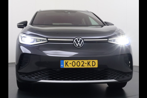 Volkswagen ID.4 Max 77kWh SOH 90% Warmtepomp Ergo Comfort Stoelen Trekhaak 360°Camera Panoramadak Adap.Cruise Navi Ecc Apple Carplay Android Aut Memory Stoel+Stuurverwarming Lmv 21" DAB Elek.Stoelen+Achterklep Voorruitverwarming Matrix Led Origineel Nederlandse Super Compleet! Auto Nieuwprijs  €57.932,-