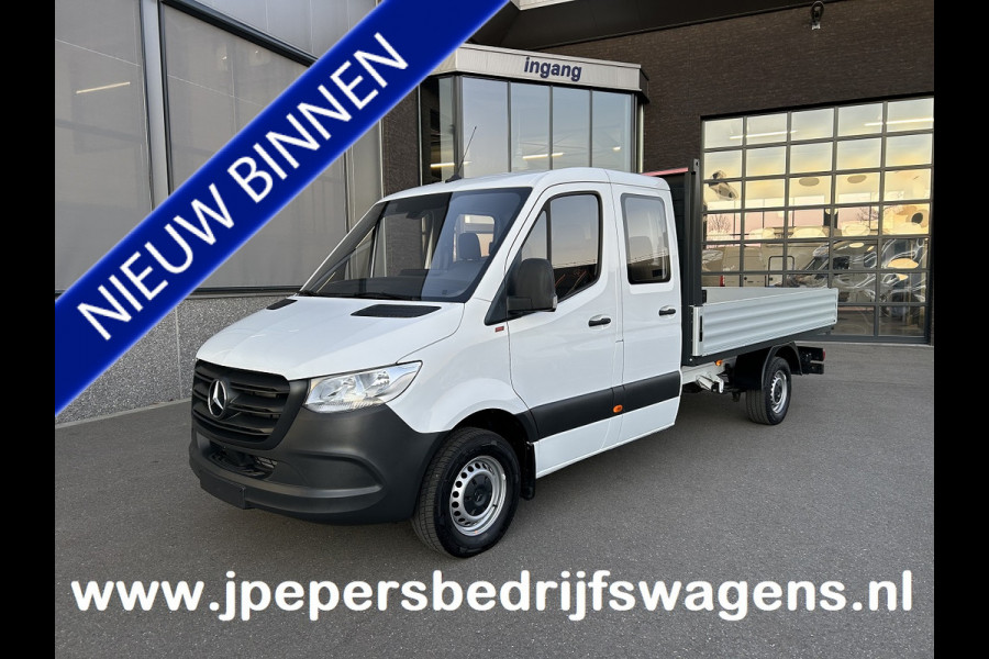 Mercedes-Benz Sprinter 315 CDI RWD L3 Dubbele cabine / Open laadbak / Airco / Cruise control / Palenrek