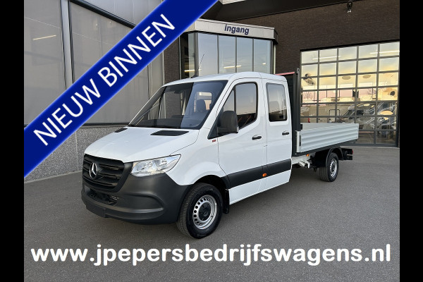 Mercedes-Benz Sprinter 315 CDI RWD L3 Dubbele cabine / Open laadbak / Airco / Cruise control / Palenrek