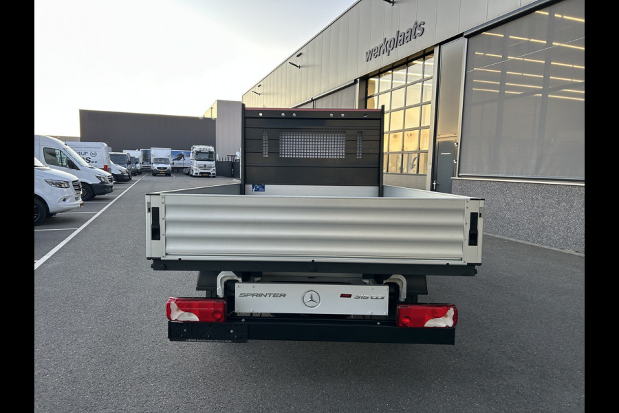 Mercedes-Benz Sprinter 315 CDI RWD L3 Dubbele cabine / Open laadbak / Airco / Cruise control / Palenrek