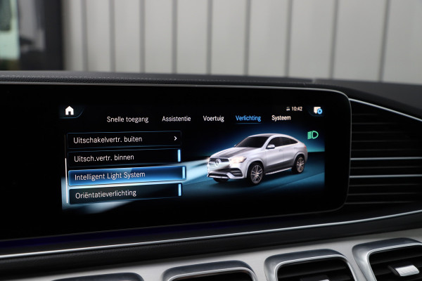 Mercedes-Benz GLE Coupé 350e AMG 4-Matic | 333PK | Luchtvering | Head-up | Burmester | Keyless-go | Sfeerverlichting | Multibeam | 2023.