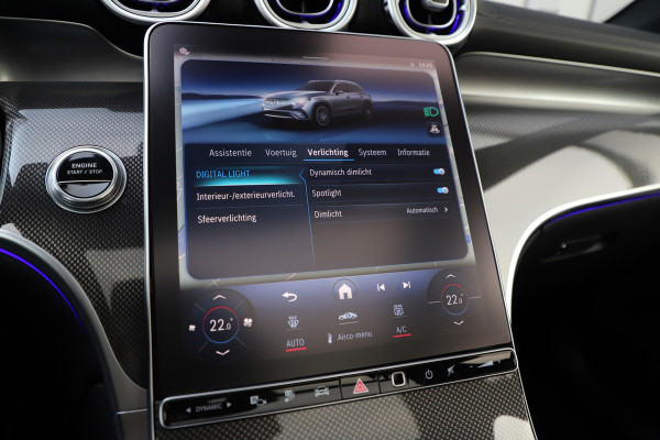 Mercedes-Benz GLC 300e AMG 4-Matic | 313PK | Pano | Burmester | Sfeerverlichting | Digital-light | Distronic+ | Memory |