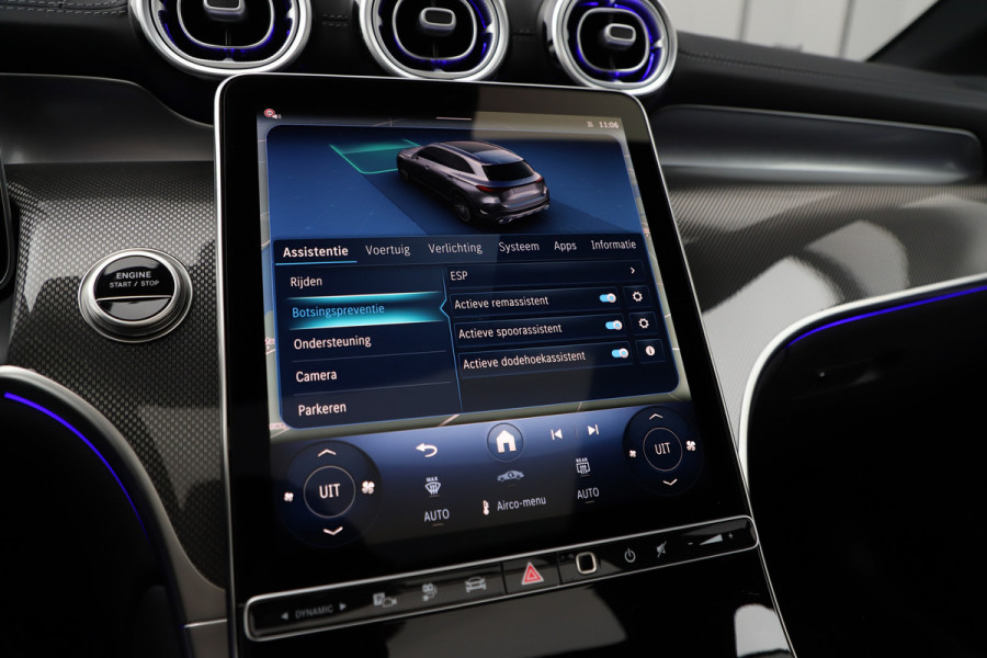 Mercedes-Benz GLC 400e AMG 4-Matic | 381PK | Massage | Achterasbesturing | Luchtvering | Head-up | Keyless-go | Burmester | Stoelkoeling | Trekhaa