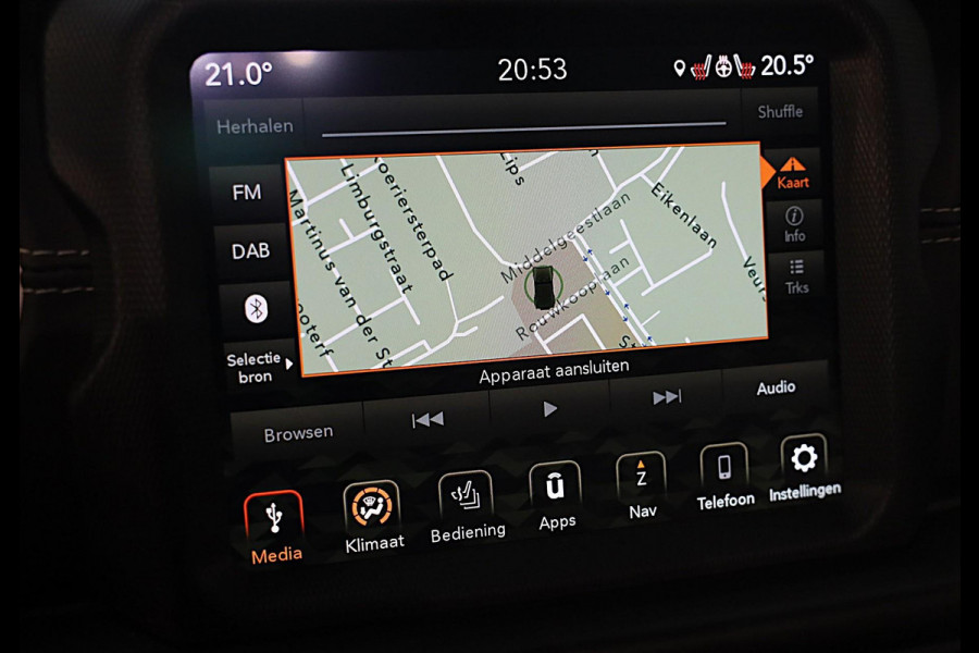 Jeep Wrangler Unlimited 4xe 380 RUBICON / 360 Camera / Leder / Acc / Dode Hoek / Cognac Leder / Navi / Led / Pdc / 17 Inch