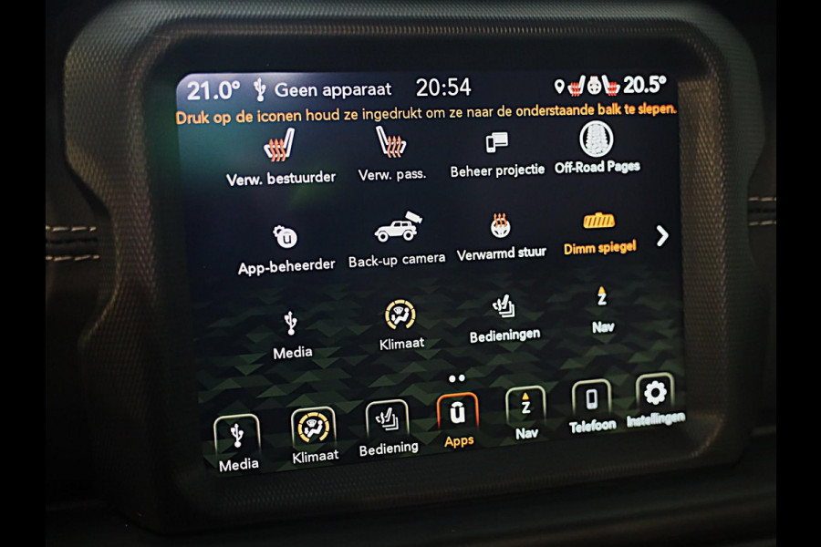 Jeep Wrangler Unlimited 4xe 380 RUBICON / 360 Camera / Leder / Acc / Dode Hoek / Cognac Leder / Navi / Led / Pdc / 17 Inch