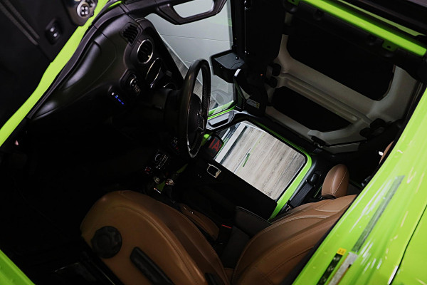 Jeep Wrangler Unlimited 4xe 380 RUBICON / 360 Camera / Leder / Acc / Dode Hoek / Cognac Leder / Navi / Led / Pdc / 17 Inch