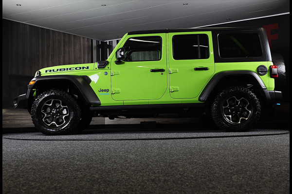 Jeep Wrangler Unlimited 4xe 380 RUBICON / 360 Camera / Leder / Acc / Dode Hoek / Cognac Leder / Navi / Led / Pdc / 17 Inch