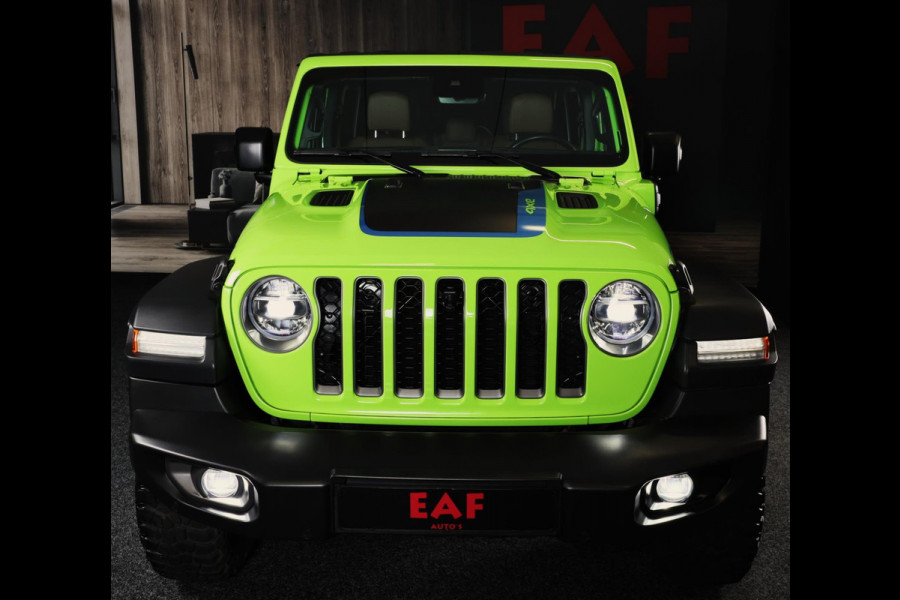 Jeep Wrangler Unlimited 4xe 380 RUBICON / 360 Camera / Leder / Acc / Dode Hoek / Cognac Leder / Navi / Led / Pdc / 17 Inch