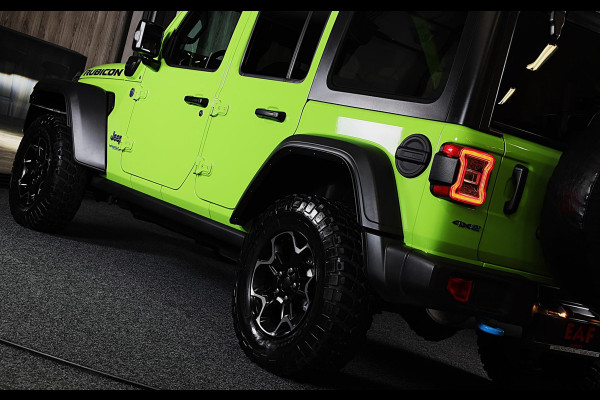 Jeep Wrangler Unlimited 4xe 380 RUBICON / 360 Camera / Leder / Acc / Dode Hoek / Cognac Leder / Navi / Led / Pdc / 17 Inch