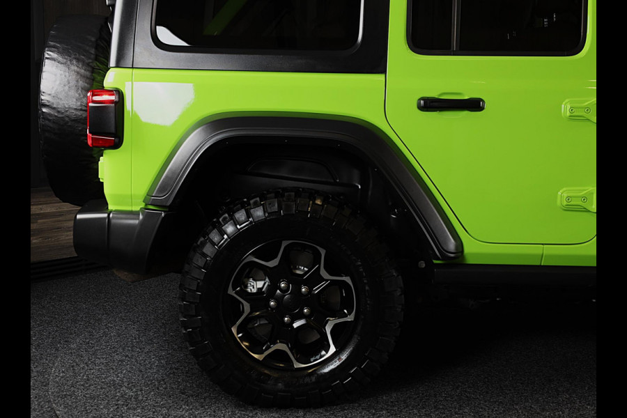 Jeep Wrangler Unlimited 4xe 380 RUBICON / 360 Camera / Leder / Acc / Dode Hoek / Cognac Leder / Navi / Led / Pdc / 17 Inch